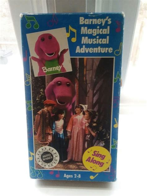 Celebrating the Magic of Barney with the Magical Musical Adventure VHS